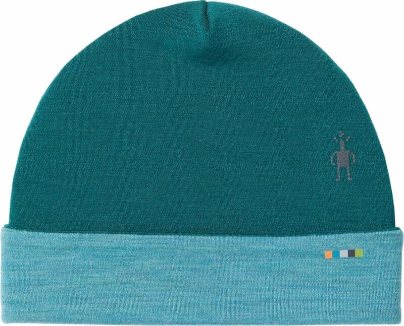 Smartwool Thermal Merino Reversible Cuffed Beanie Emerald Green One Size