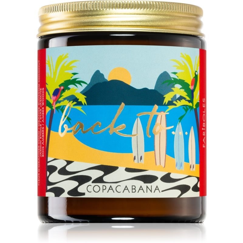FARIBOLES Back to Copacabana scented candle 140 g