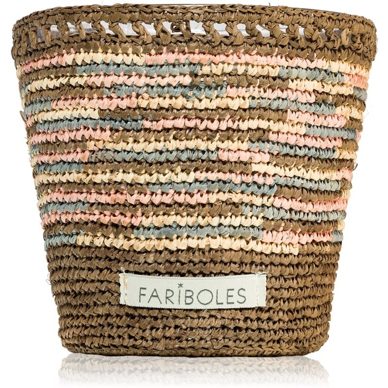 FARIBOLES Collab X Carol On The Roof Stripes Cosy Cotton scented candle 400 g