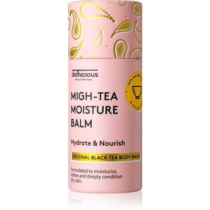 delhicious MIGH-TEA MOISTURE BALM deeply moisturising body balm for dry and sensitive skin 70 g