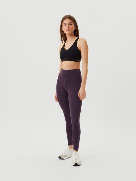 Björn Borg Borg Logo Tights Purple, L