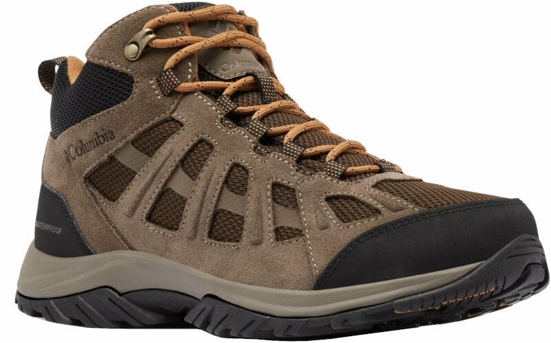 Columbia Mens Outdoor Shoes Men's Redmond III Mid Waterproof Shoe Cordovan/Elk 41