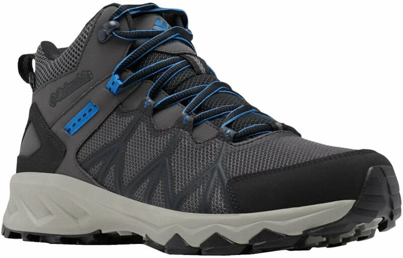 Columbia Mens Outdoor Shoes Men's Peakfreak II Mid OutDry Boot Dark Grey/Black 41,5