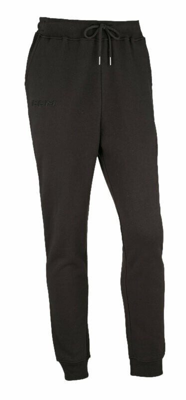 CCM Hockey Pants Core Fleece Cuffed Jogger Black XL
