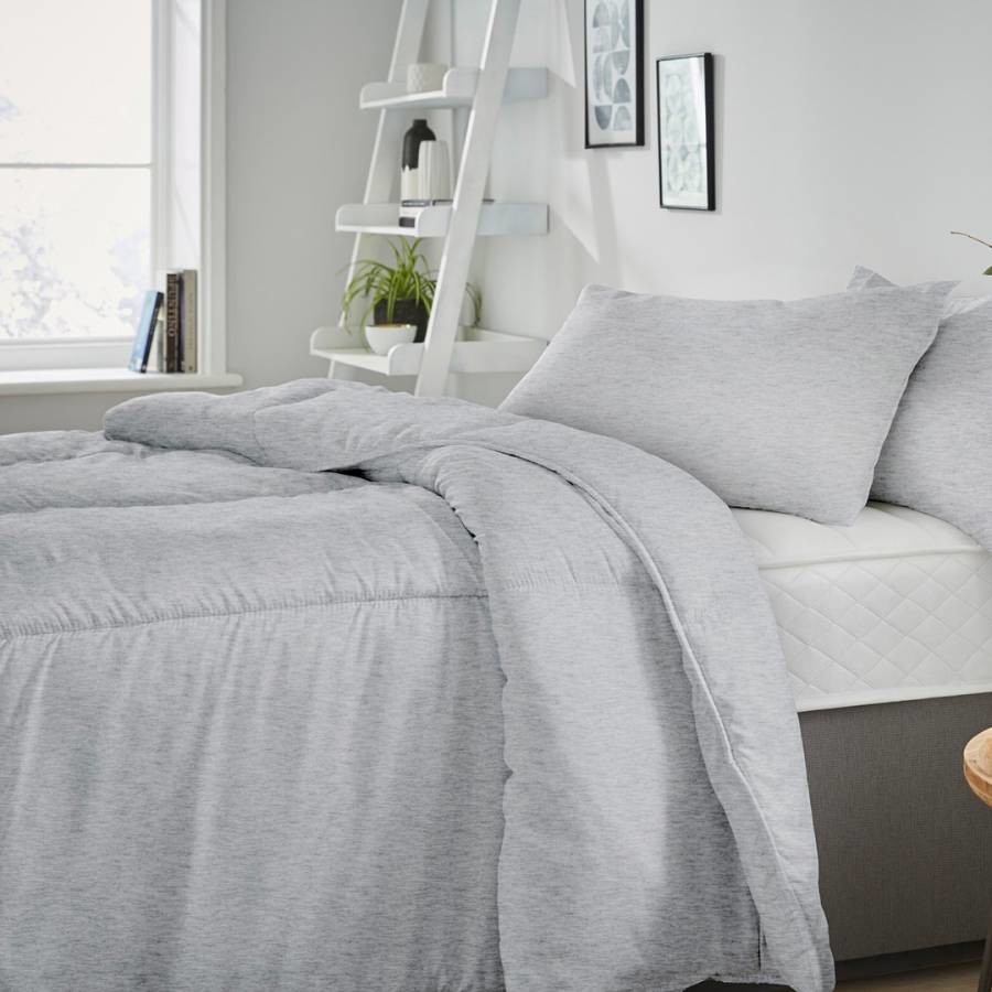 Coverless Bedset 10.5 Tog Single Grey