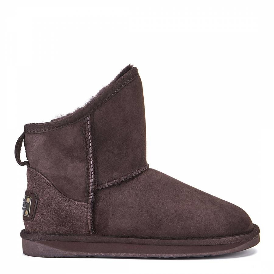 Brown Cosy Short Boots