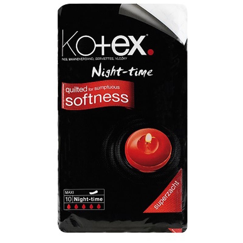 Kotex Night-time sanitary towels 10 pc