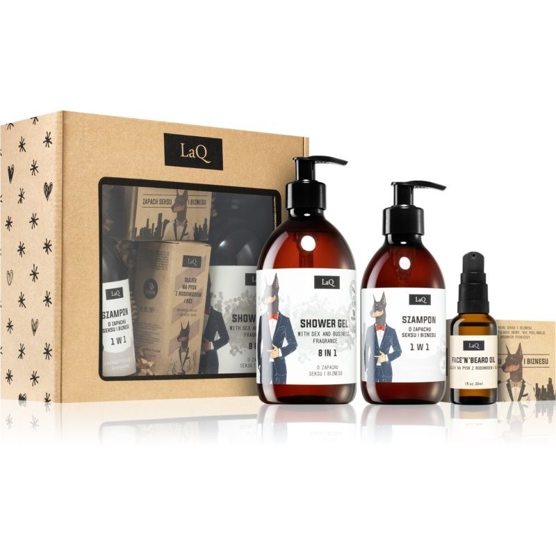 LaQ Doberman gift set (for the perfect look) for men