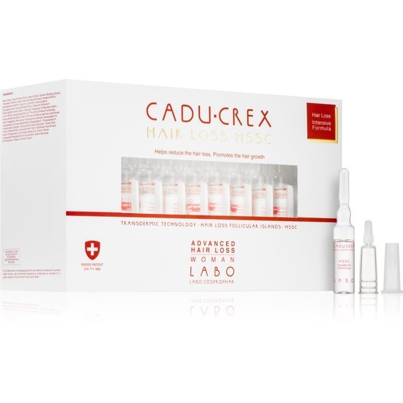 CADU-CREX Hair Loss HSSC Advanced Hair Loss hair treatment against hair loss 40x3,5 ml