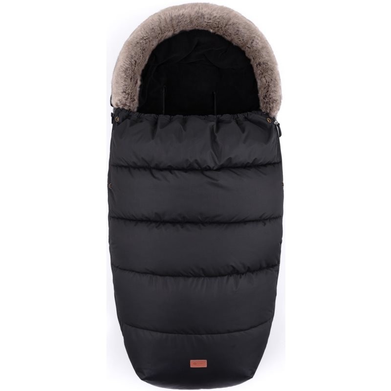 Petite&Mars Comfy Forever Black footmuff 4-in-1 55 × 100 cm 1 pc