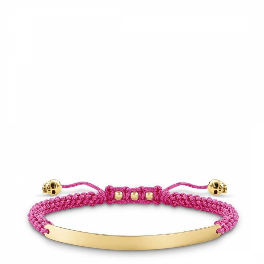 925 Sterling Silver Pink Bracelet