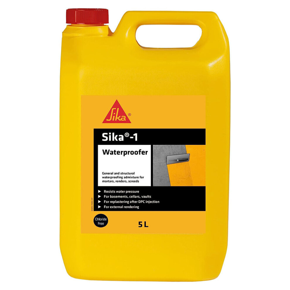 Sika -1 General And Structural Waterproofing Admixture - 5L