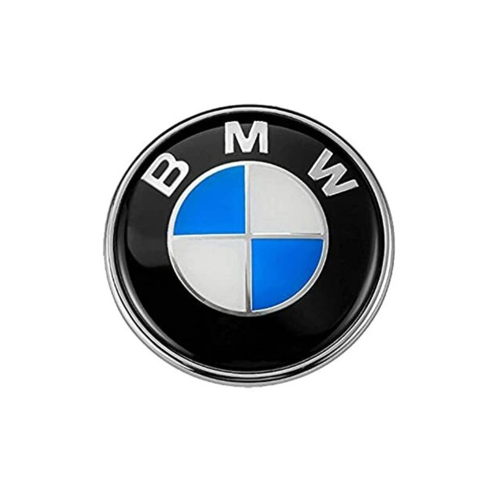 BMW Front Bonnet Boot Rear Logo Badge Emblem Z3 X6 X5 E Series 74mm