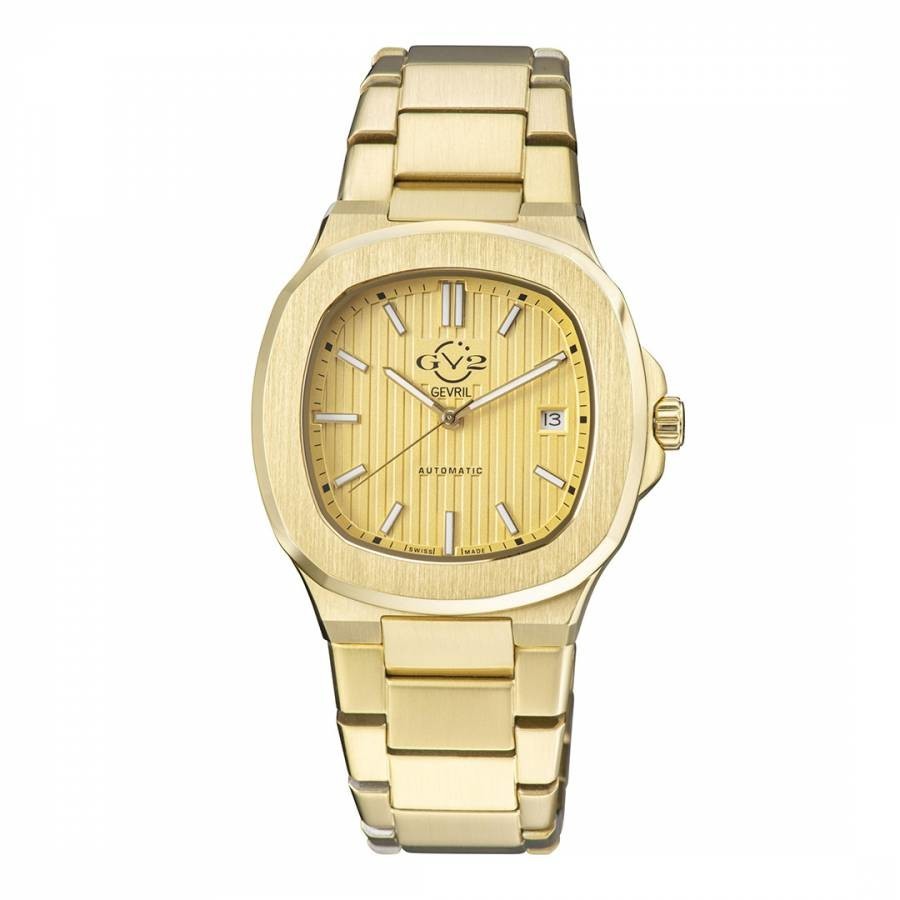 Men's GV2 Automatic Potente Gold Bracelet Watch