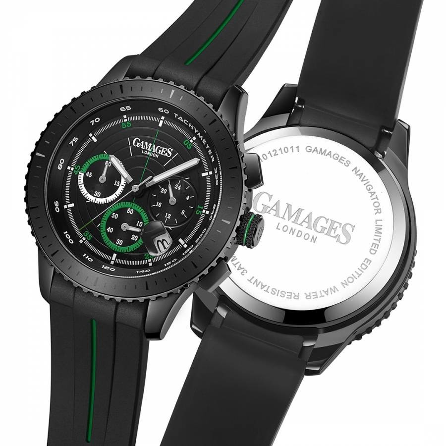 Men's Gamages Of London Limited Edition Hand Assembled Navigator Green