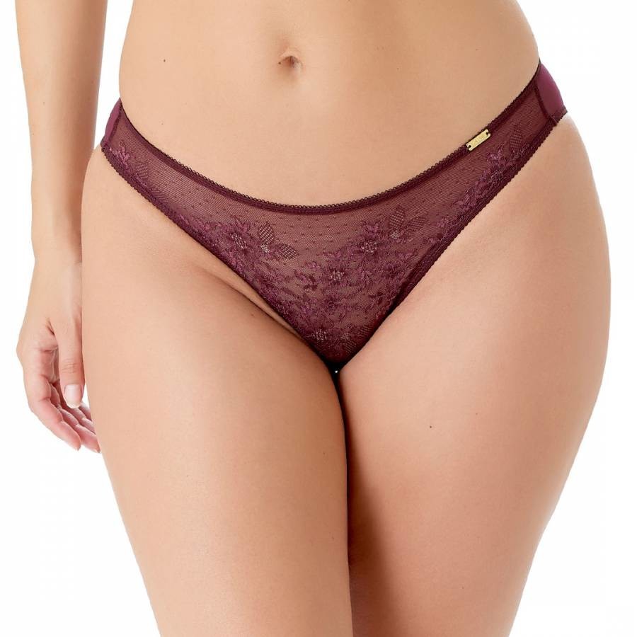 Fig Glossies Lace Brief