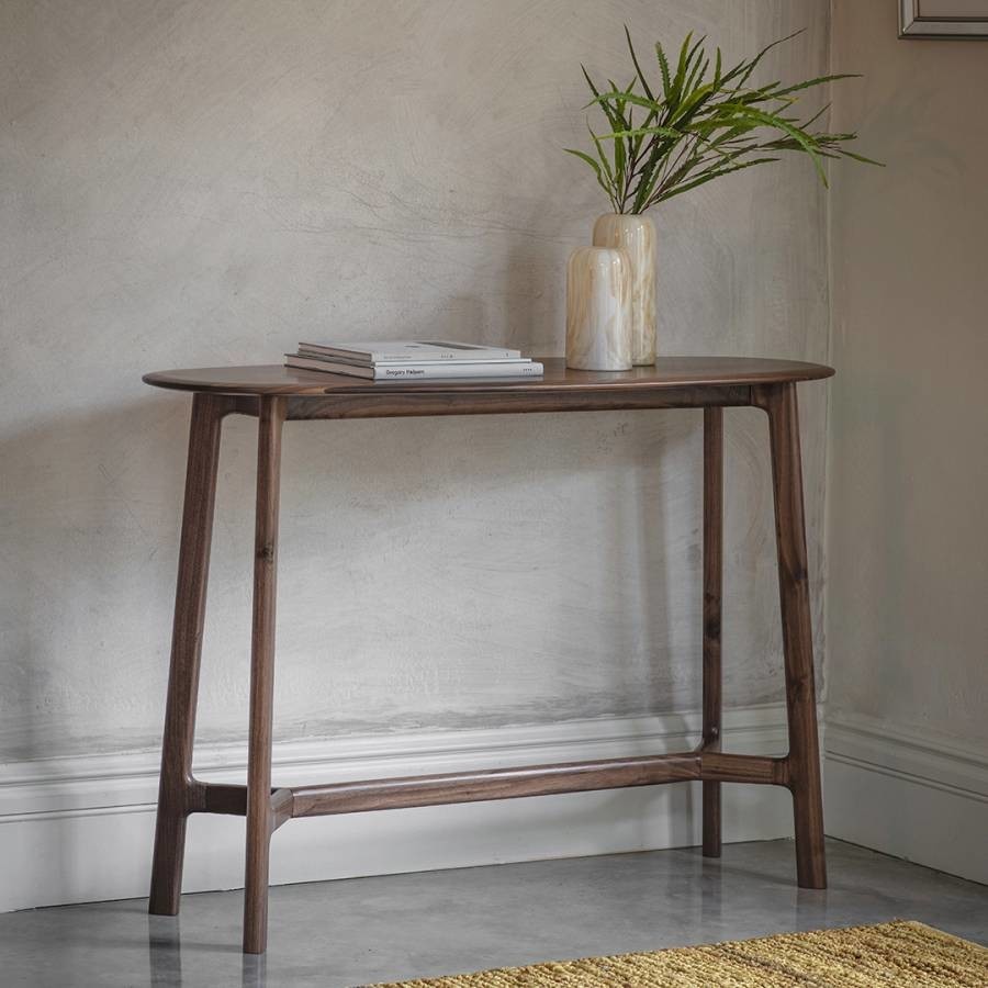 Malaysia Console Table Walnut