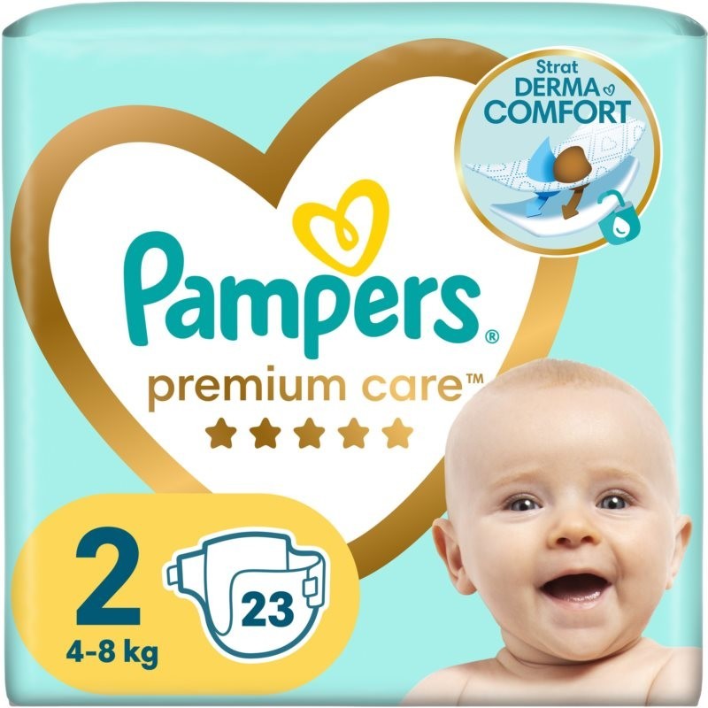 Pampers Premium Care Mini Size 2 disposable nappies 4-8 kg 23 pc