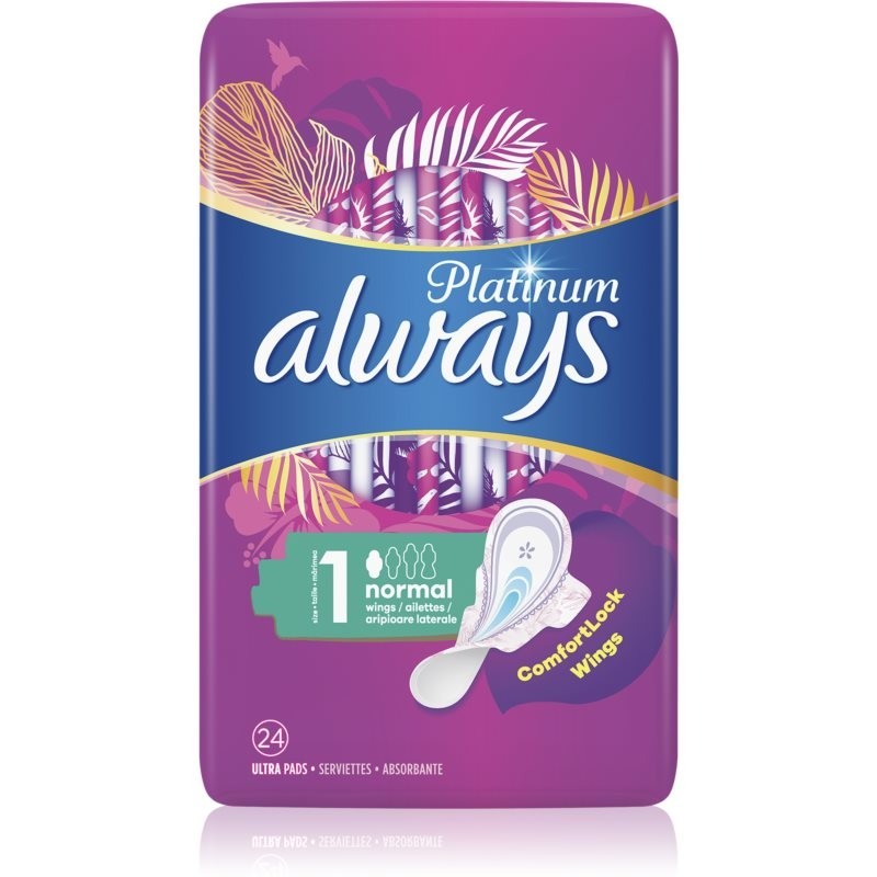 Always Platinum Normal sanitary towels 96 pc