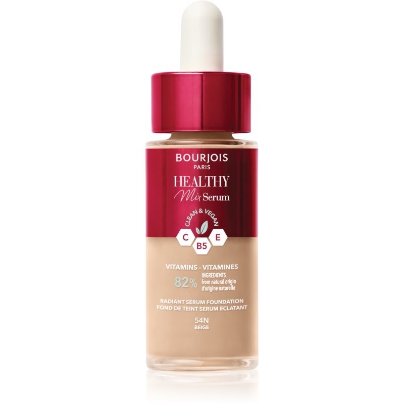 Bourjois Healthy Mix lightweight foundation for a natural look shade 54N Beige 30 ml