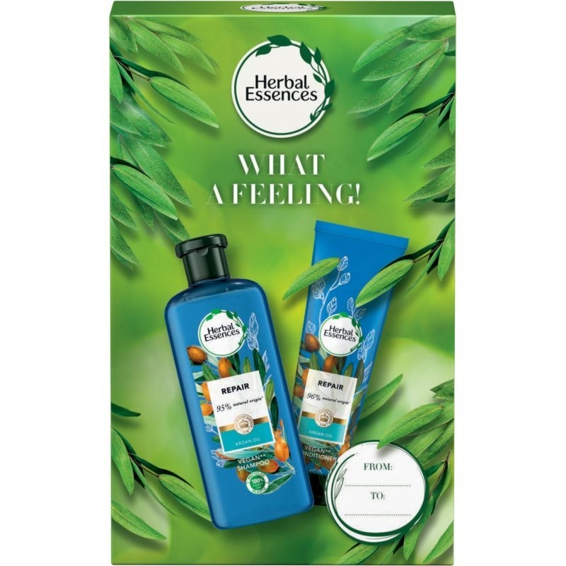 Herbal Essences 96% Natural Origin Argan Oil gift set (for hair)