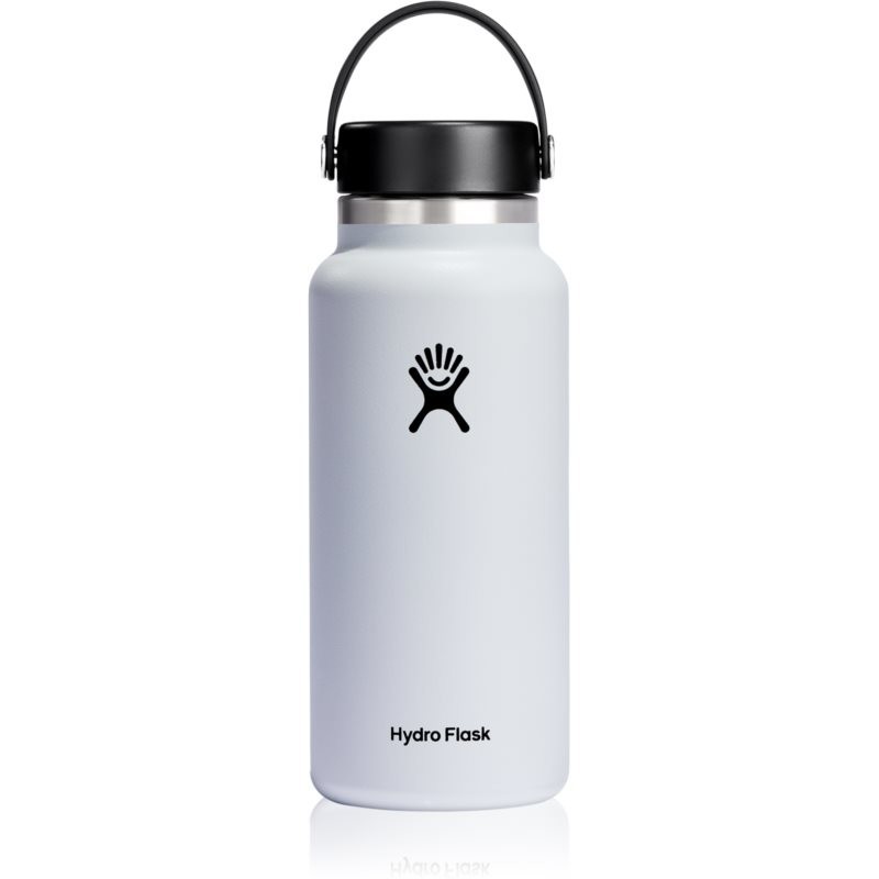 Hydro Flask Wide Mouth Flex Cap thermo bottle colour White 946 ml