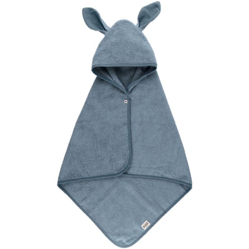 BIBS Kangarooo Hoodie Towel towel with hood Petrol 65 x 65 cm 1 pc