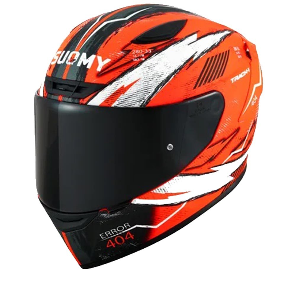 Suomy Track 1 404 Ece 22.06 Red White Full Face Helmet S