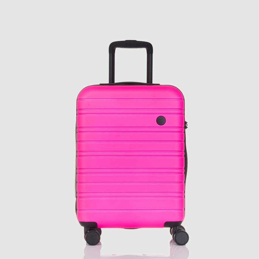 Stori 55cm Suitcase in Hyper Pink