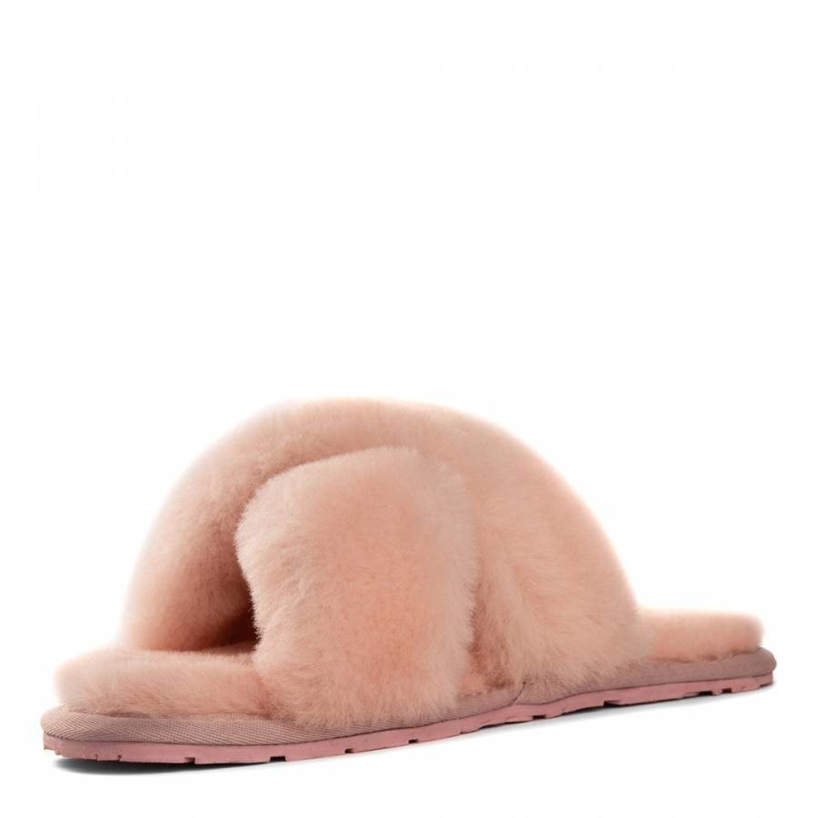 Pink Brighton Sheepskin Slippers