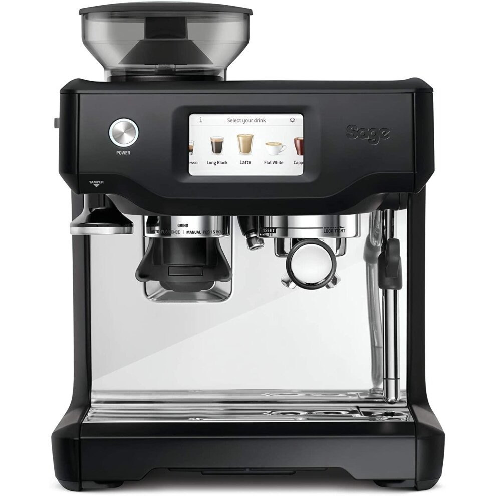 Sage The Barista Touch SES880BTR Coffee Espresso Machine Black Truffle