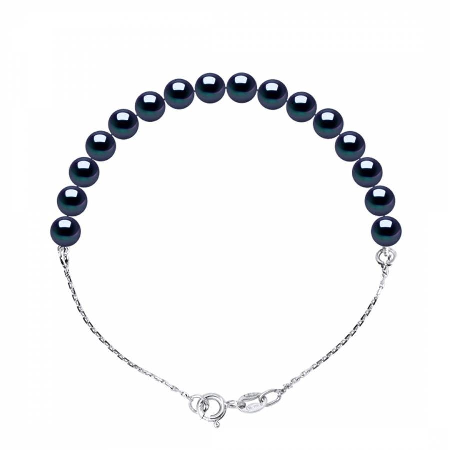 Black Tahiti Pearl Bracelet 6-7 mm