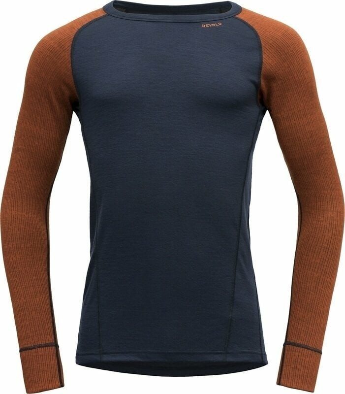 Devold Thermal Underwear Duo Active Merino 205 Shirt Man Flame/Ink M
