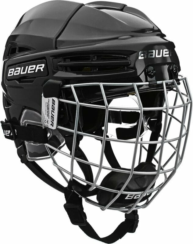 Bauer Hockey Helmet RE-AKT 100 Helmet Combo YTH Black YTH