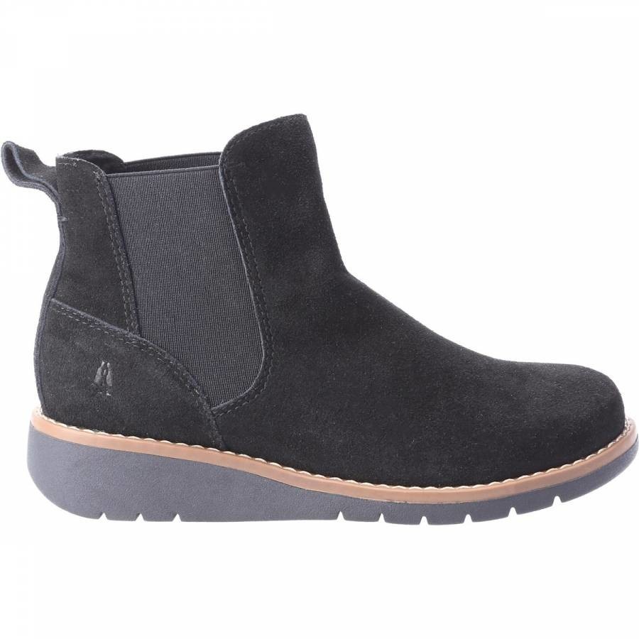 Black Layla Suede Ankle Boots