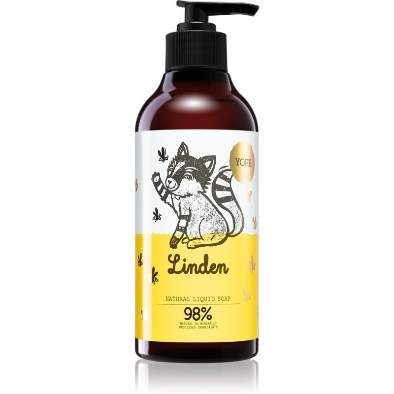 Yope Linden liquid soap with moisturizing effect 500 ml