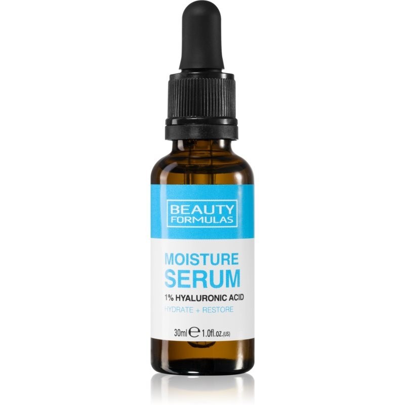 Beauty Formulas Moisture 1% Hyaluronic Acid intensely hydrating serum 30 ml