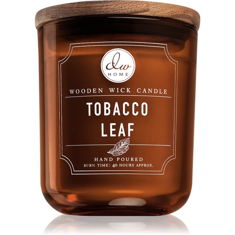 DW Home Tobacco Leaf scented candle Wooden Wick 320.49 g