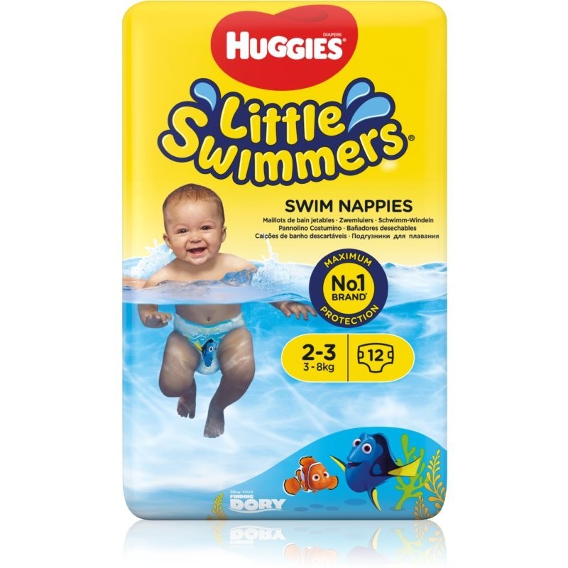 Huggies Little Swimmers 2-3 disposable swim nappies 3-8 kg 12 pc