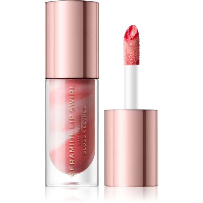 Makeup Revolution Festive Allure shimmering lip gloss shade Glitz Nude 4,5 ml