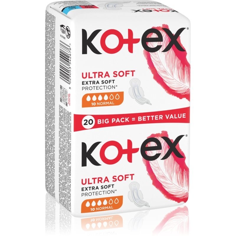 Kotex Ultra Soft Normal sanitary towels 20 pc