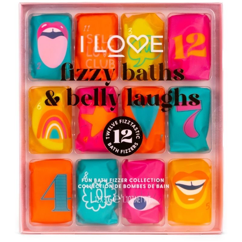 I love... Fizzy Baths & Belly Laughs gift set (for the bath)