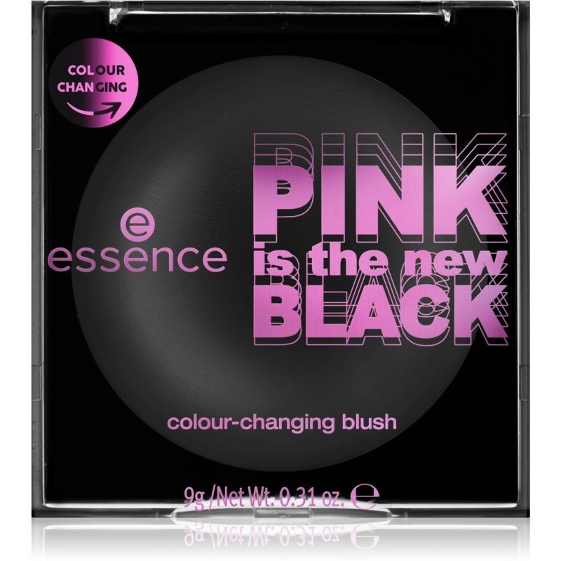 Essence PINK is the new BLACK pH colour changing cream blush shade pH colour changing 9 g