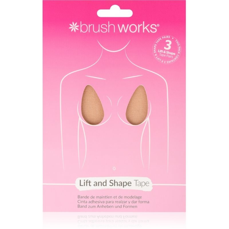 Brushworks Assorted Complexion breast tape 3 pc