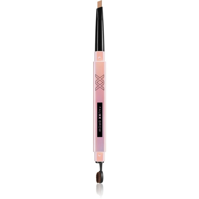 XX by Revolution FAUXX BROW automatic brow pencil with brush shade Bronde 0.28 g