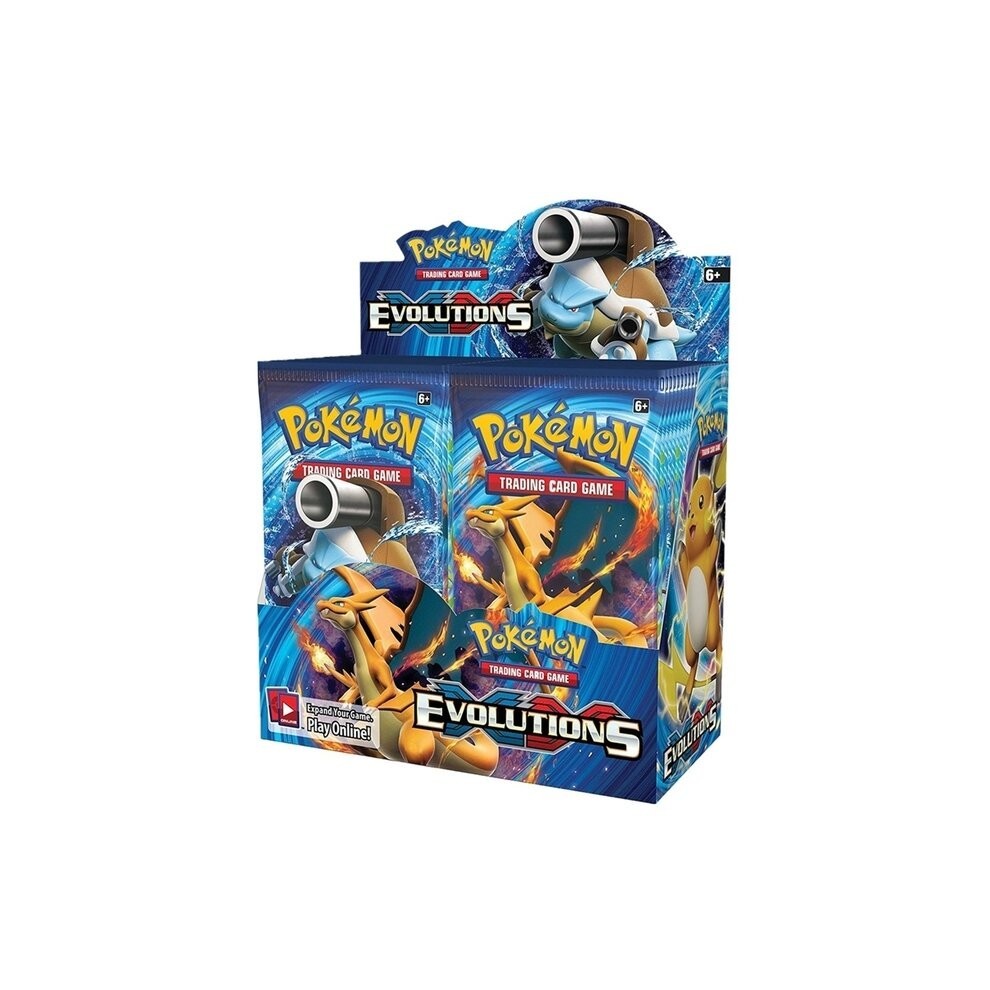 (324 EX Evolutions) 324pcs Pokemon cards Sword & Shield Booster Box Collectible Trading