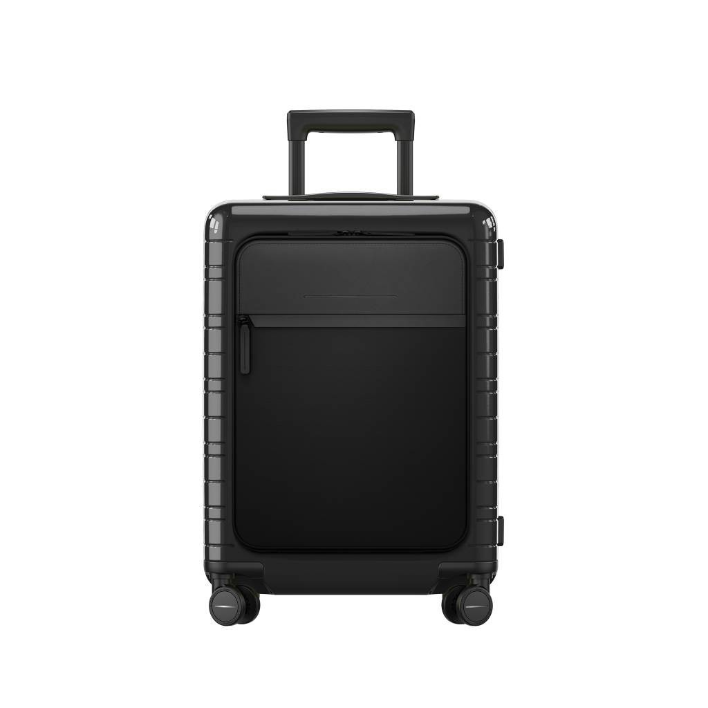 Horizn Studios | Cabin Luggage | M5 in Glossy All Black | Vegan Multi