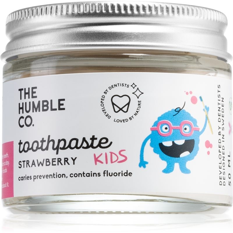 The Humble Co. Natural Toothpaste Kids natural toothpaste for kids with strawberry flavour 50 ml