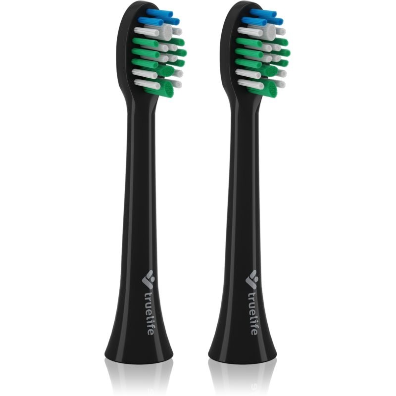TrueLife SonicBrush Compact Heads Black Standard toothbrush replacement heads TrueLife SonicBrush Compact / Duo 2 pc