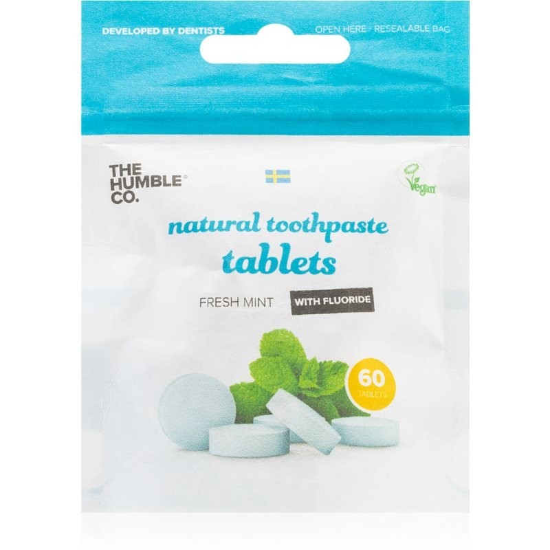 The Humble Co. Natural Toothpaste Tablets pastilles Fresh Mint 60 pc